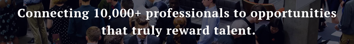 Connecting professionals to opportunities